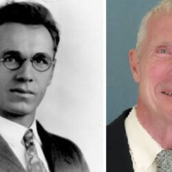 John Joseph Hopfield senior i John Joseph Hopfield junior. Fot. John Simon Guggenheim Memorial Foundation