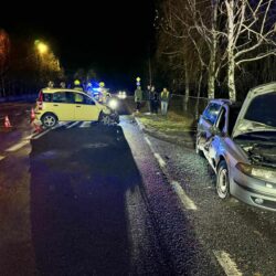 Po zderzeniu w Nowym Boryszewie. Fot. KMP Płock