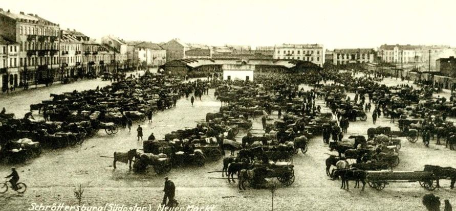 Nowy Rynek , prawdopodobnie 1941 r. Fot. NAC