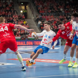 Veszprem - Orlen Wisła Płock 26:30. Fot. SPR Wisła / Roland Peka