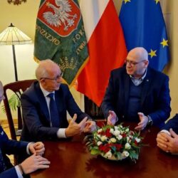 Spotkanie u wicemarszałka Sejmu RP Piotra Zgorzelskiego